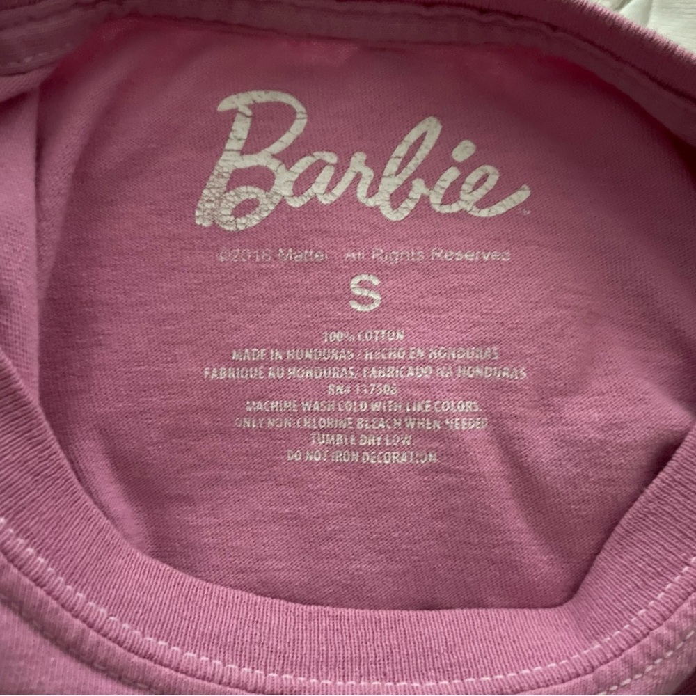 Pink Barbie cropped t-shirt - Picture 3 of 3